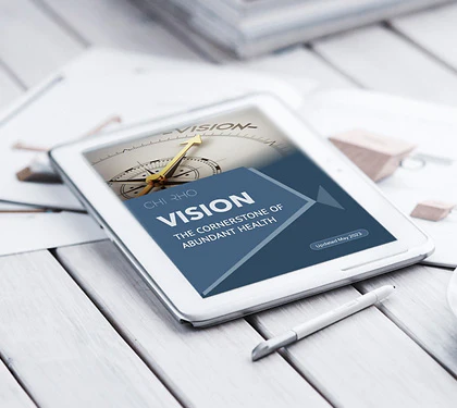 Vision: The Cornerstone of Abundant Health