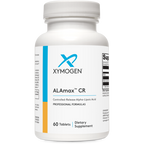 Xymogen ALAmax CR dietary supplement bottle on a white background