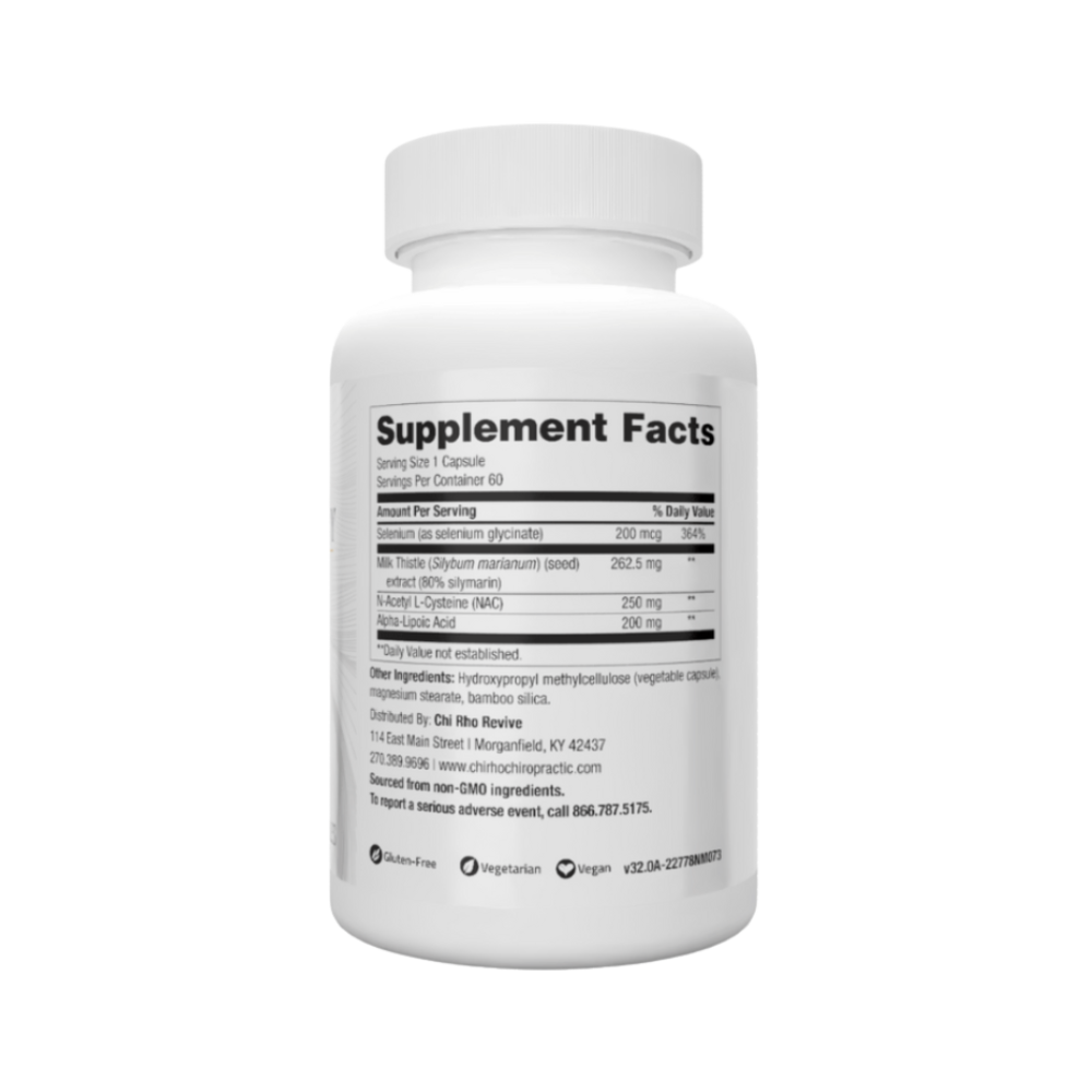 Hepato Reset | Supplement Facts 3 | Legacy Pure Supplements