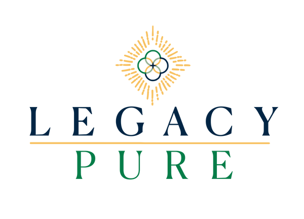 Legacy Pure logo – Premium natural supplements for a healthier lifestyle