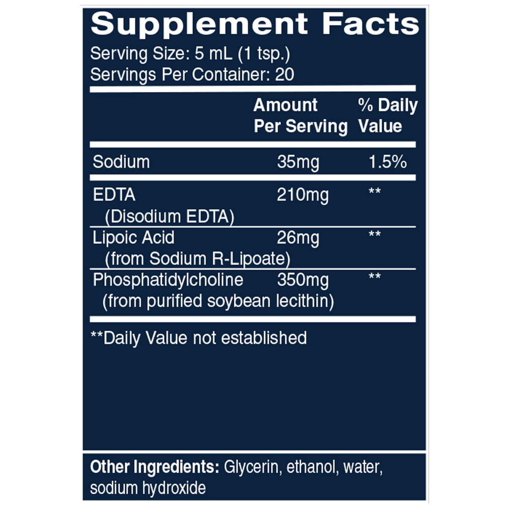 Liposomal EDTA