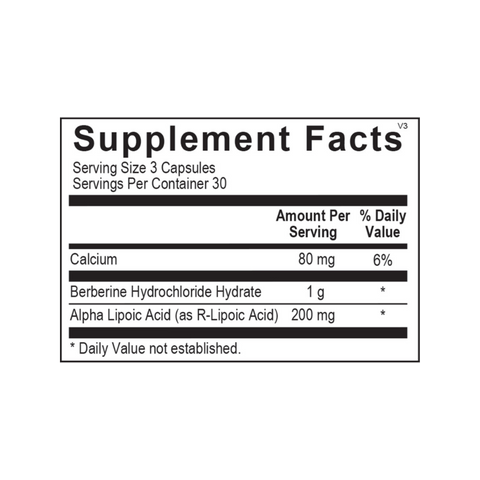 Opti Metabolic | Supplement Facts | Legacy Pure Supplement