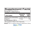 Pure D3-K2 | Supplement Facts | Legacy Pure Supplements