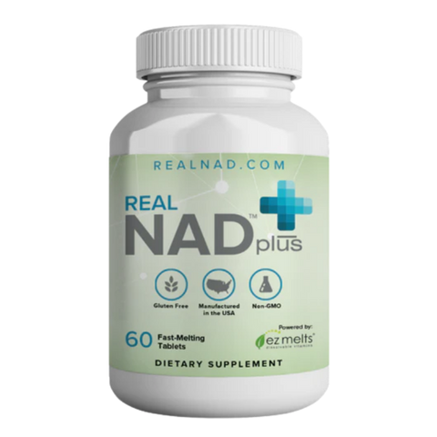 Real NAD+ 60 EZ Melt Tablets