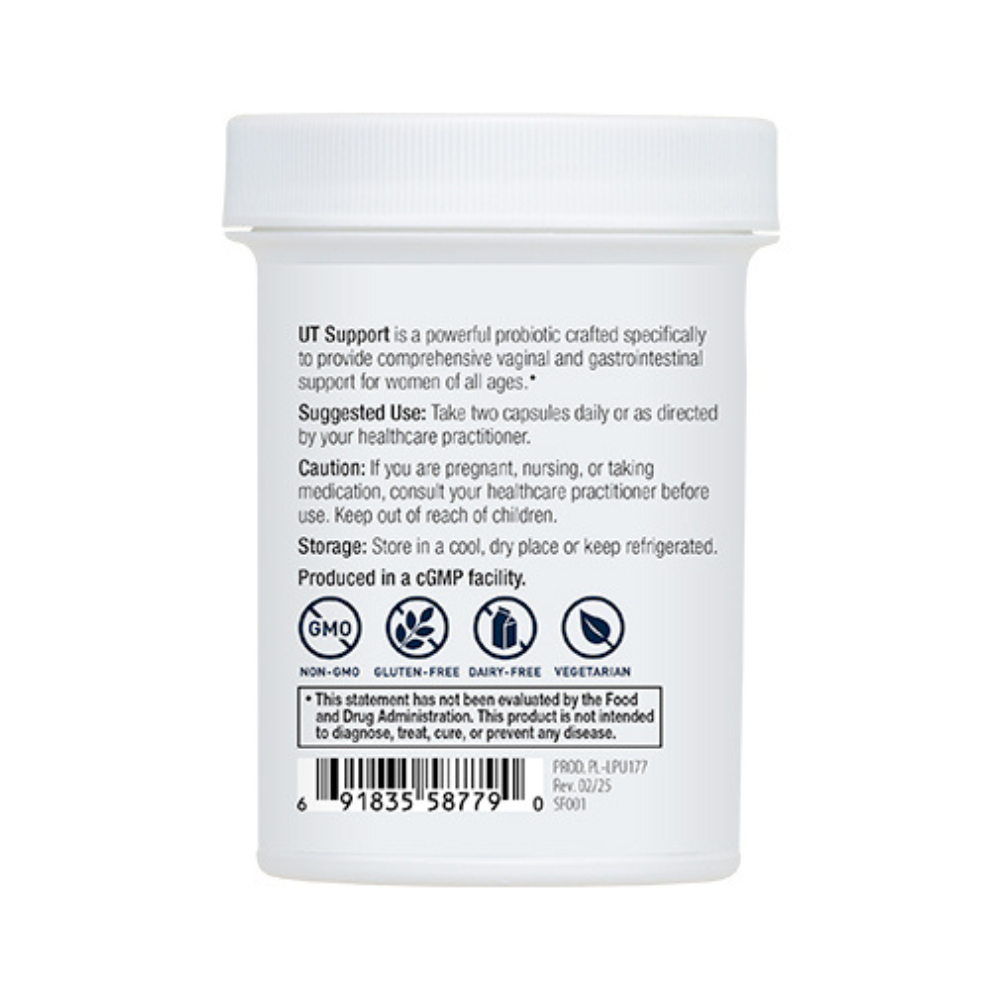 UT Support | Supplement Facts 2 | Legacy Pure Supplements