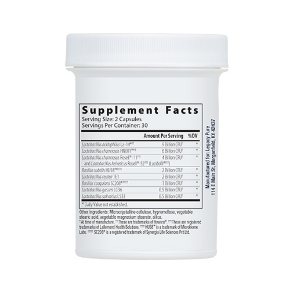 UT Support | Supplement Facts 3 | Legacy Pure Supplements