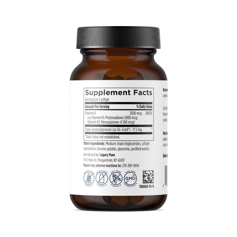 Legacy Pure Vitamin K SF