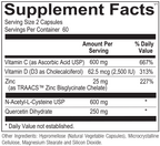 Chi Rho Chiropractic - Immune Max Dietary Supplement Facts